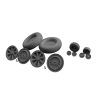 Zestaw kół do Grumman F4U Corsair – opona Diamond Tread – skala 1:32